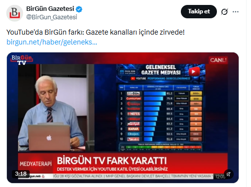 Birgün Gazetesi — X