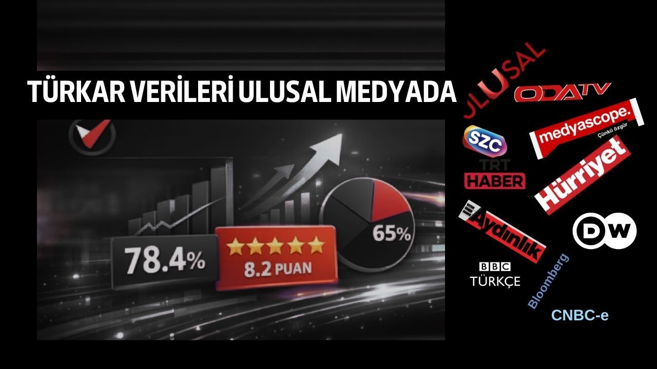 TÜRKAR Verileri Ulusal Kanal Ekranlarında!